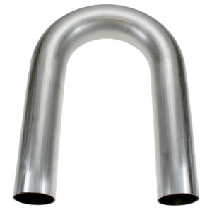 Stainless Steel Mandrel Bend 2.5"OD 180Deg front