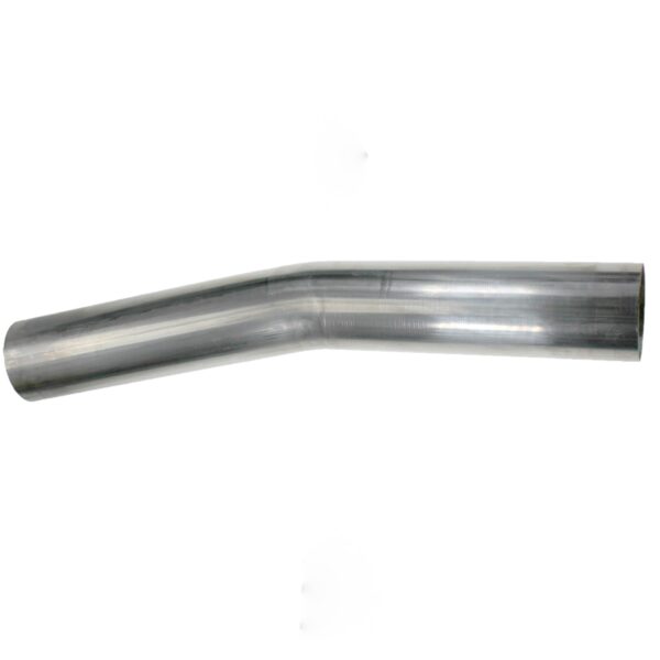 Stainless Steel Mandrel Bend 2.5"OD 15Deg down left